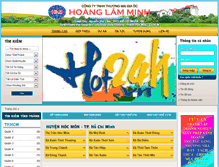 Tablet Screenshot of nhadatlongan.com